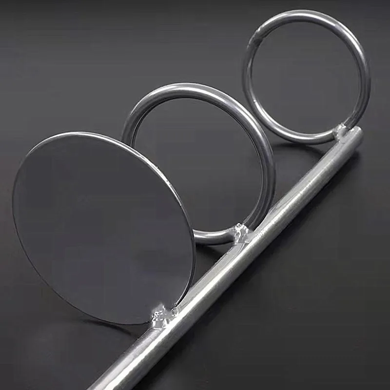 Soporte de caña doble anillo con horquilla única para orilla - imagen 2