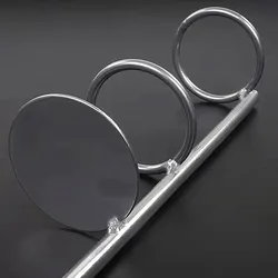 Soporte de caña doble anillo con horquilla única para orilla