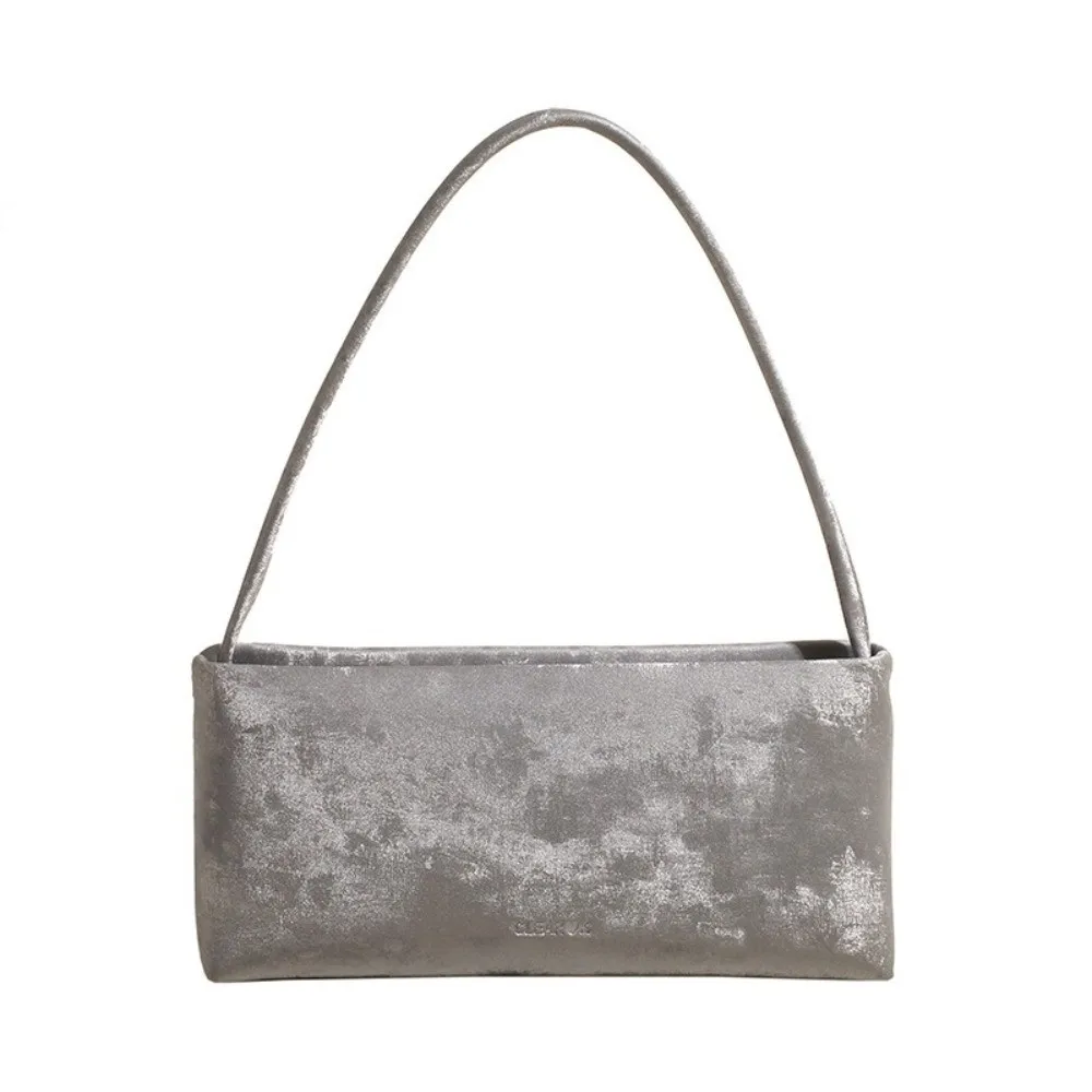Bolso bandolera pequeño de cuero PU cuadrado moderno para mujer - imagen 2