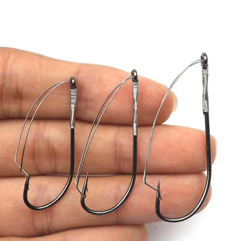 Anzuelo Wacky Rig anti-enredos para lubina – Púas para señuelos blandos - imagen 5