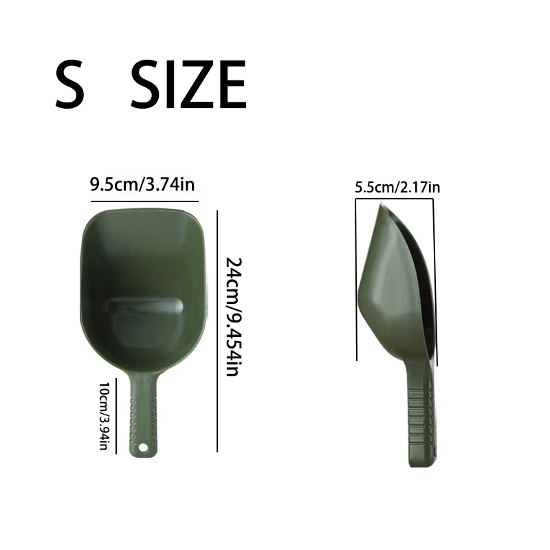 Pala de cebo lanzadora para carpfishing – Cuchara feeder gruesa