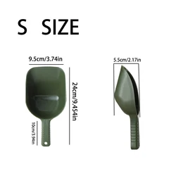 Pala de cebo lanzadora para carpfishing – Cuchara feeder gruesa