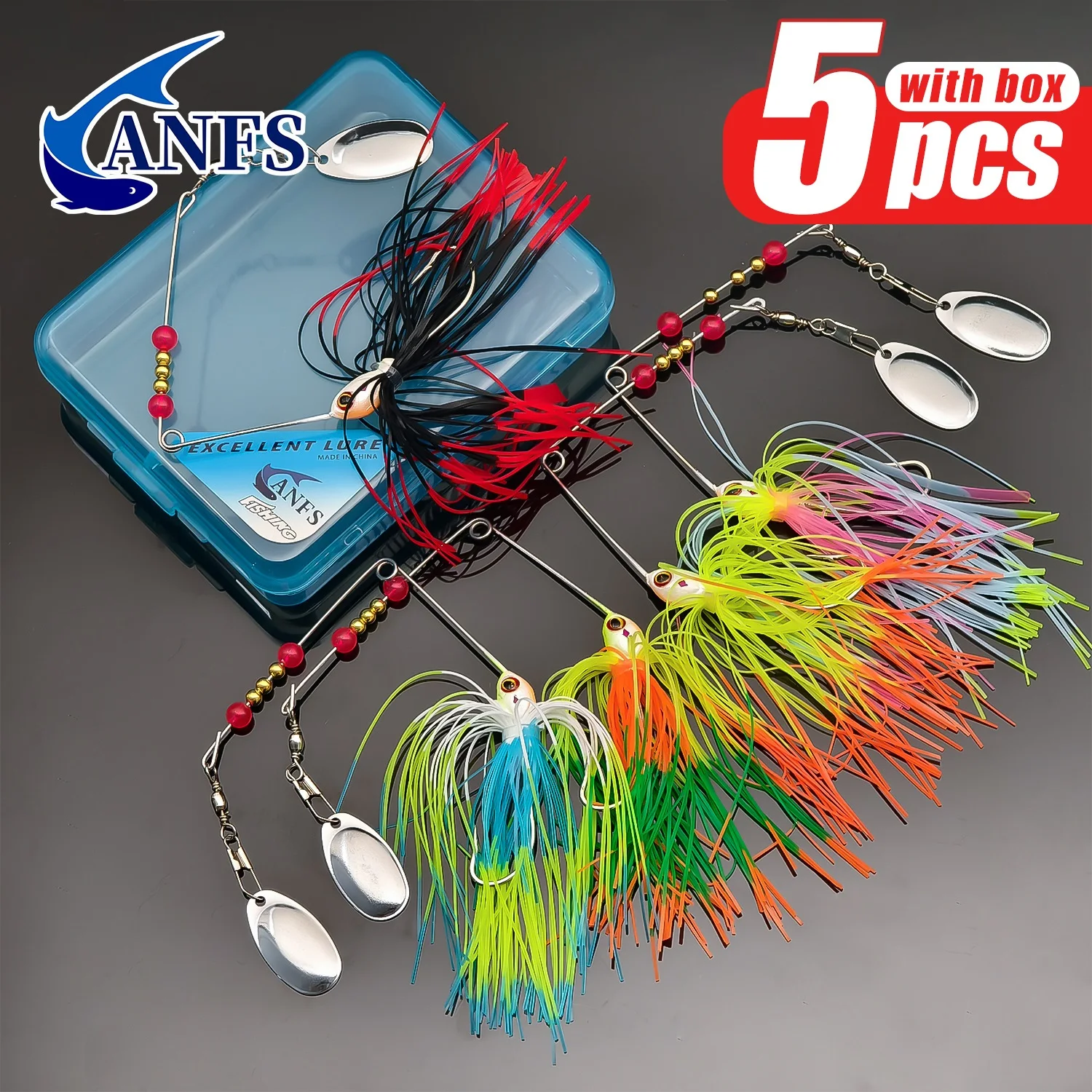 Variedad de colores y perfiles del kit