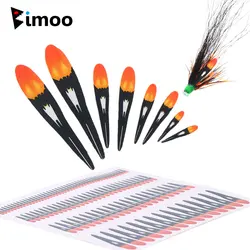 Bimoo Ojo de Gallo – Plumas artificiales precortadas para mosca húmeda