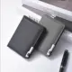 Cartera retro de cuero PU para hombre con clip y tarjetero - imagen 4