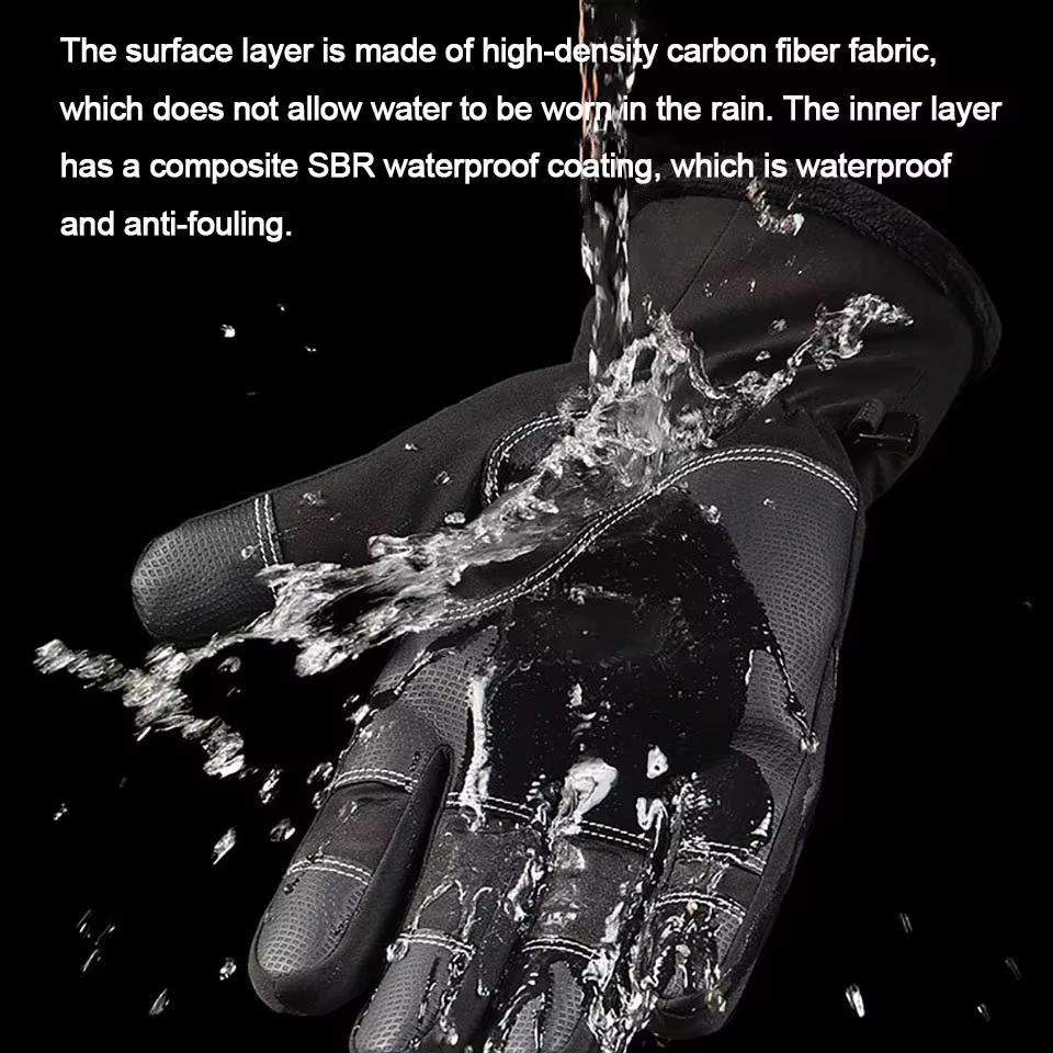 Guantes WALK FISH pesca invierno – Impermeables con touchscreen - imagen 2