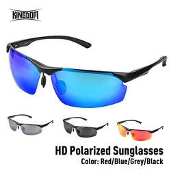 Gafas polarizadas KINGDOM HD Al-Mg ligeras y resistentes al agua
