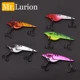 MrLurion señuelo de cuchara metal duro triple para lucio y trucha