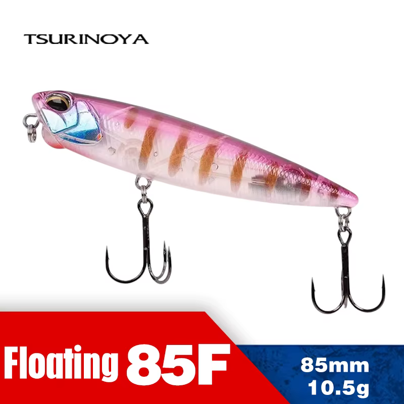 TSURINOYA Topwater Pencil DW59 Señuelo para lubina – Jerkbait