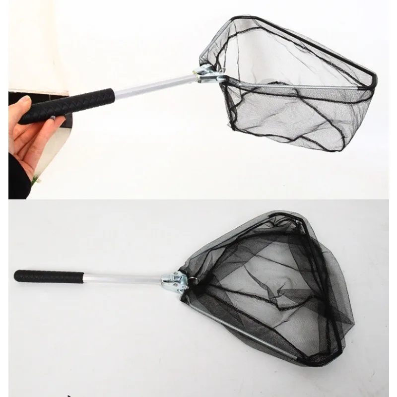 Red de pesca triangular plegable para trucha a mosca en arroyos - imagen 5