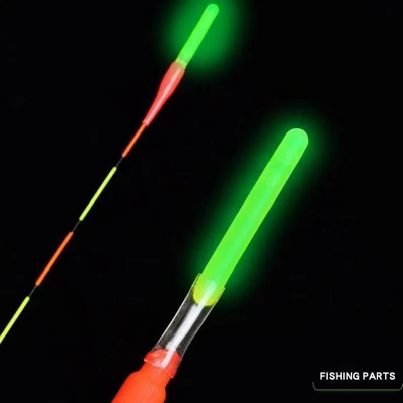 Cañitas luminosas fluorescentes para pesca nocturna – flotador ligero para agua oscura - imagen 3