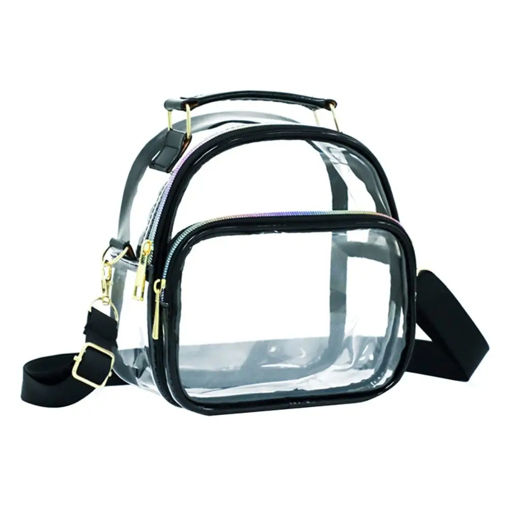 Bolso bandolera transparente impermeable PVC capacidad para estadios - imagen 2
