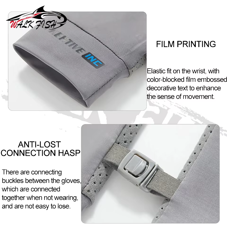 Walk Fish Guantes de pesca impermeables antideslizantes y duraderos - imagen 3