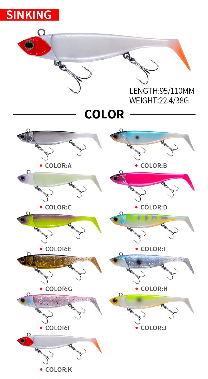Señuelo artificial para pesca de lubina