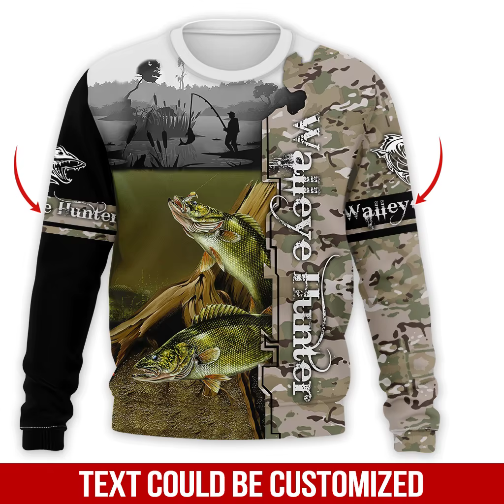 Sudadera camuflaje 3D táctica unisex para pesca y caza - imagen 5