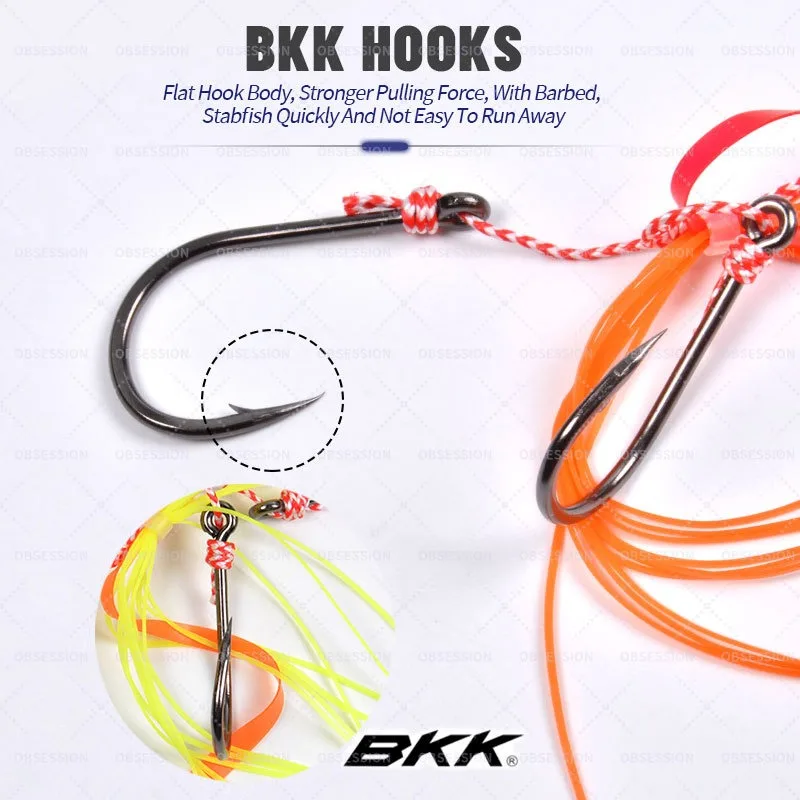 Faldas de silicona para jigs con campana para pesca en el mar - imagen 5