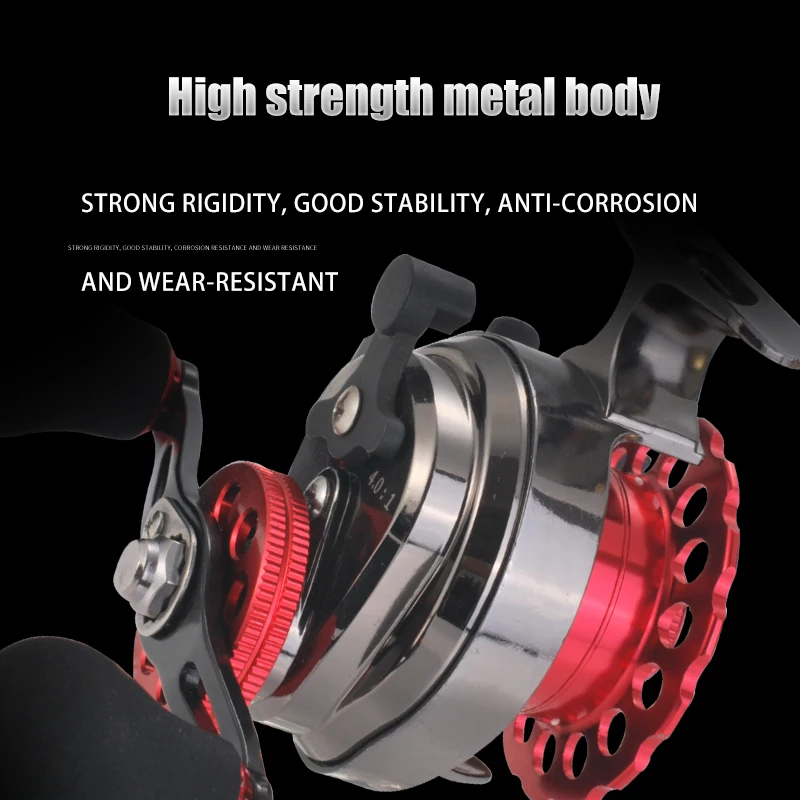 Ryobi Lagarto – Carrete Pesca en Hielo Metal 6+1 Rodamientos - imagen 3