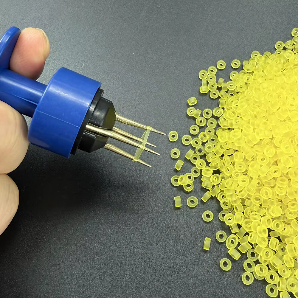Bandas elásticas para cebo de carpa con anillos de goma - imagen 4