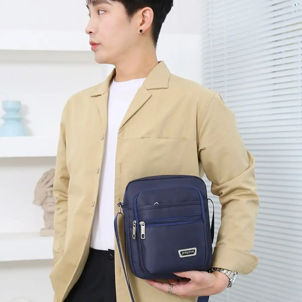 Bolso bandolera de nylon para hombre tipo mensajero