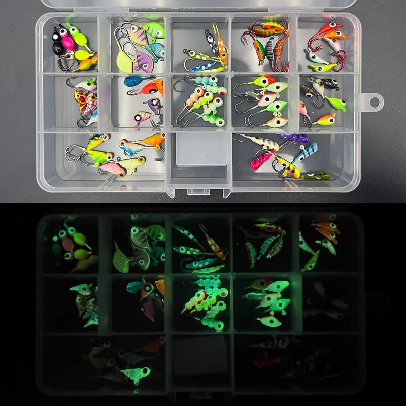 Anzuelos para pesca en hielo luminosos ShareShark para vinilo - imagen 4