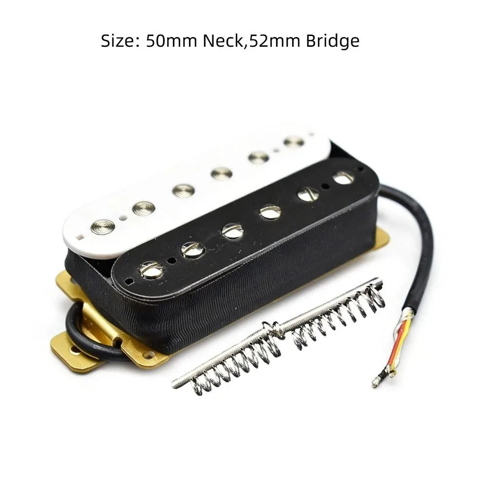 Detalle de la pastilla humbucker ajustable