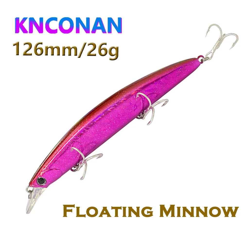 Señuelo Minnow 130mm vista lateral