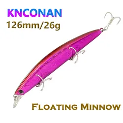 Wobbler Minnow 130mm 25g flotante – Señuelo para lubina y carpa
