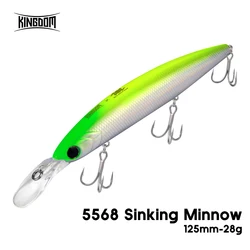 Señuelo de atún Kingdom Sinking Minnow GT de lanzamiento largo