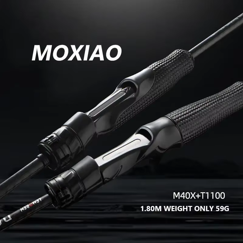 Mavllos MOXIAO Caña de spinning lubina – Carbono punta rápida 2-28g - imagen 5