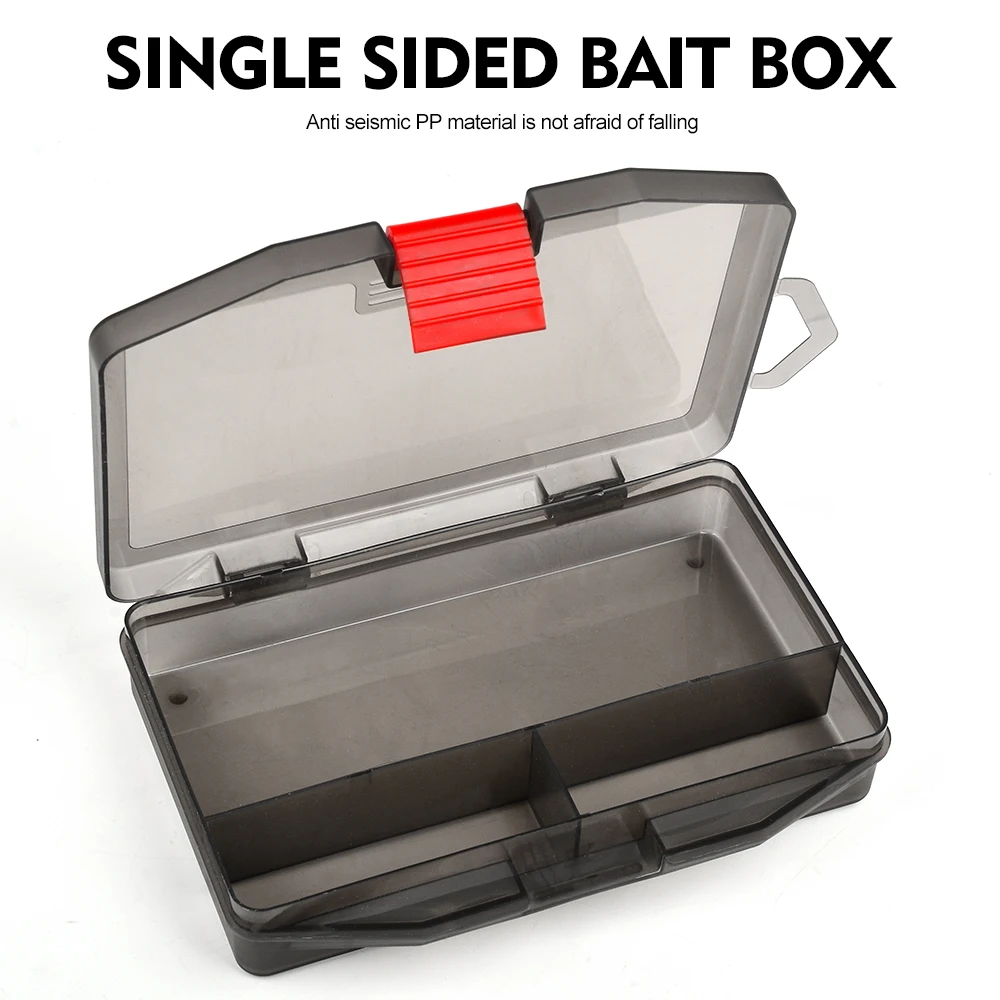 Caja de pesca PROBEROS gran capacidad para señuelos y anzuelos - imagen 3