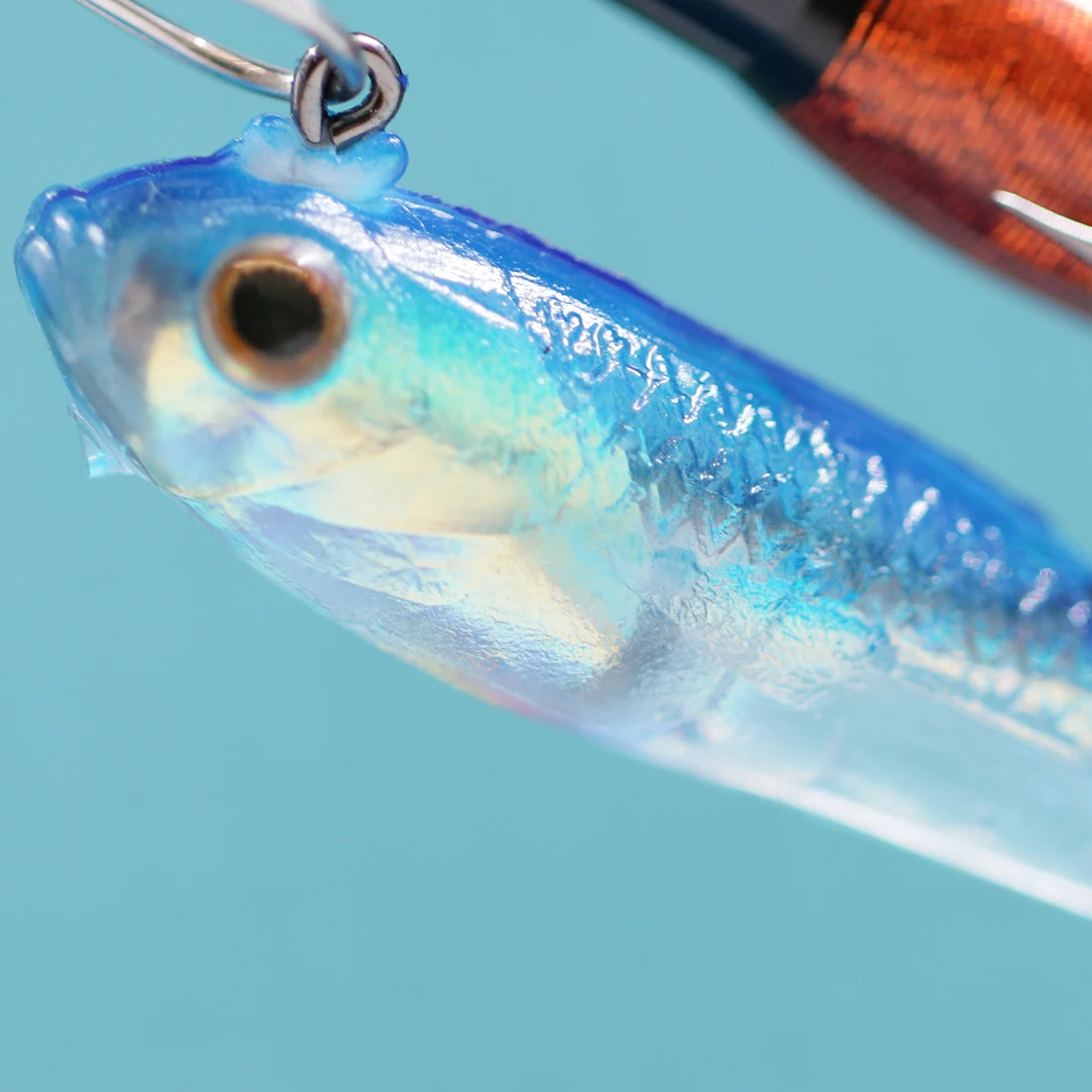 FishTrip Señuelo de vinilo cola nadadora – Aparejo para lubina - imagen 4