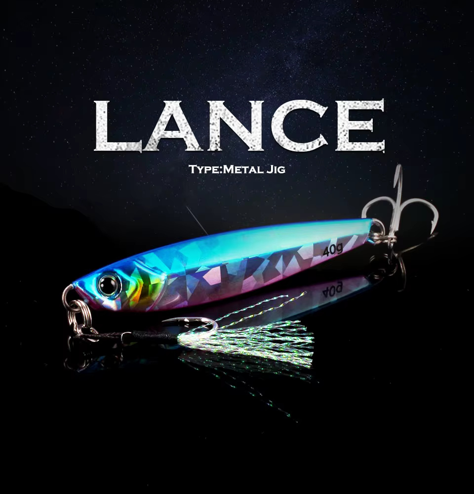 Micro jig LETOYO para pesca costera