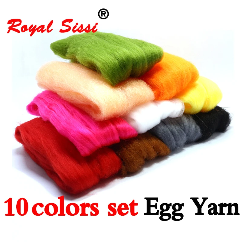 Hilos de colores brillantes y oscuros para atar moscas