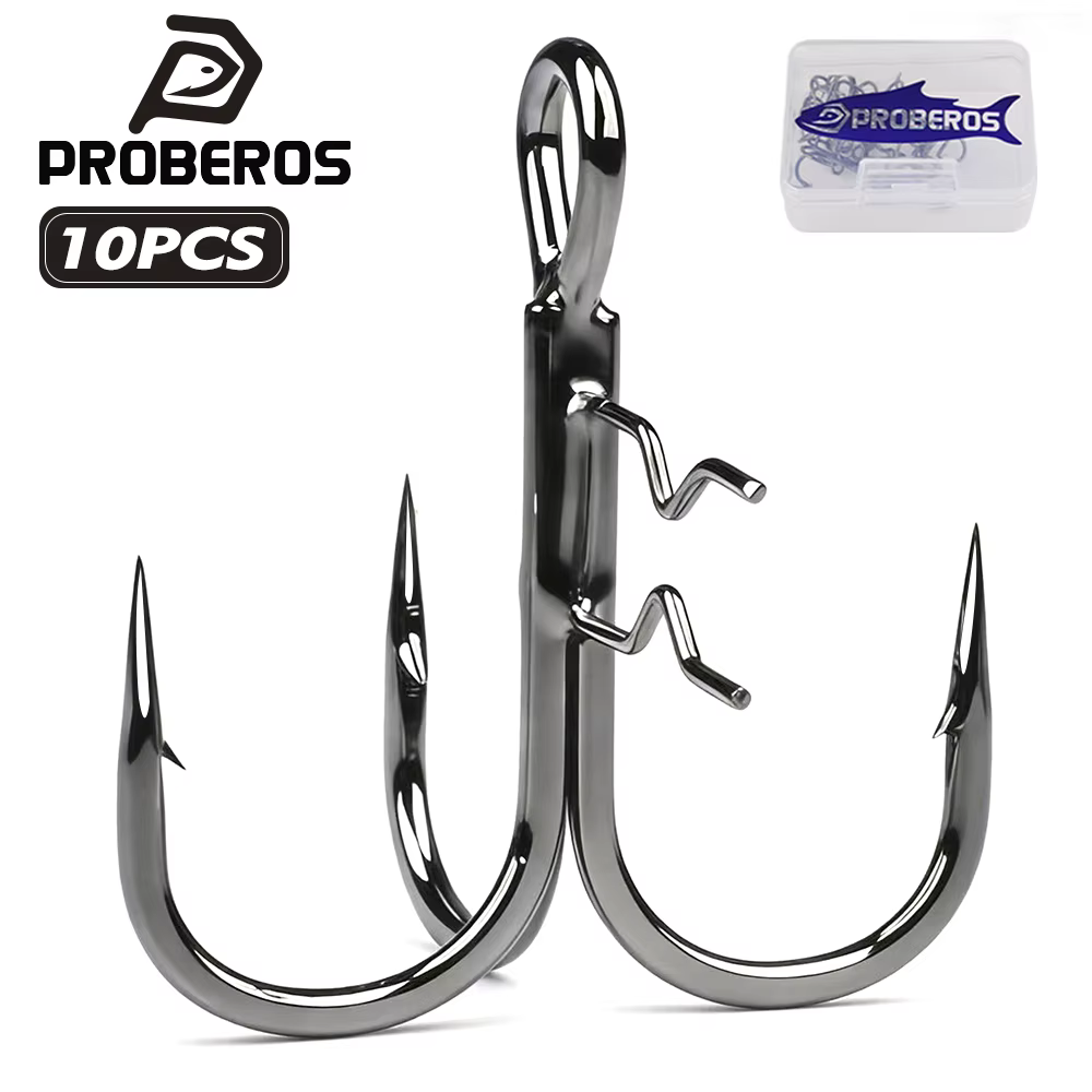 Anzuelos triples Proberos T-Treble – Extra afilados para vinilo - imagen 4