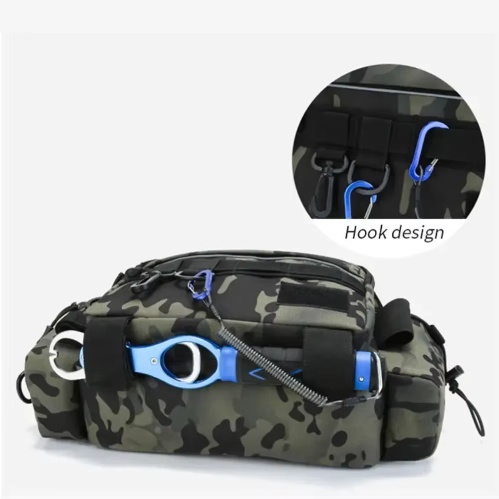 Bolsa de pesca 2 en 1 – Bandolera y riñonera para señuelos - imagen 4