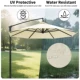 Toldo de repuesto para sombrilla de jardín impermeable - imagen 4