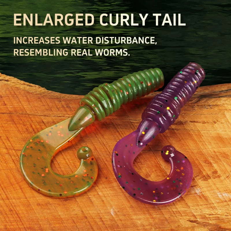 Señuelo Swimbait Mace para trucha y lubina – Vinilo blando - imagen 3