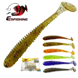 ESFISHING Swing Impact Ring Shad – Vinilo blando para lubina