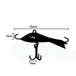 TAKEDO SP09 señuelo de pesca en hielo para invierno – trucha y lucio