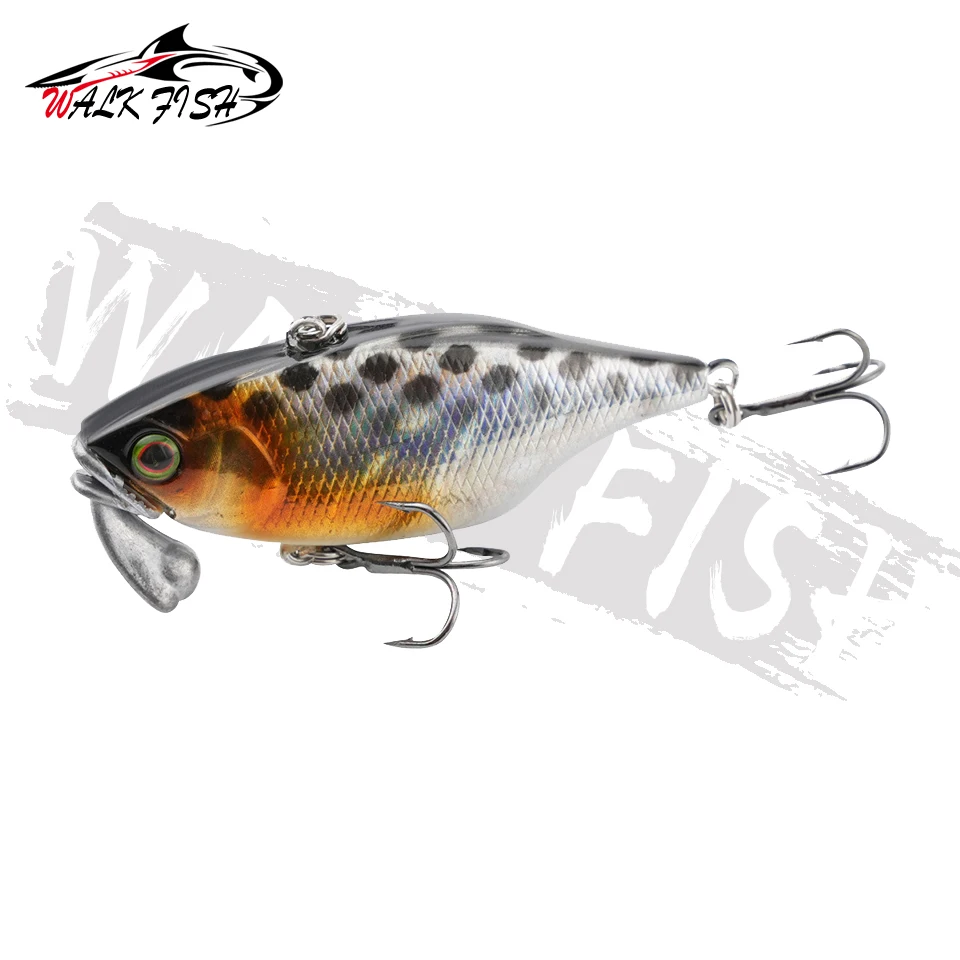 WALK FISH junto a otros señuelos para comparar tamaño