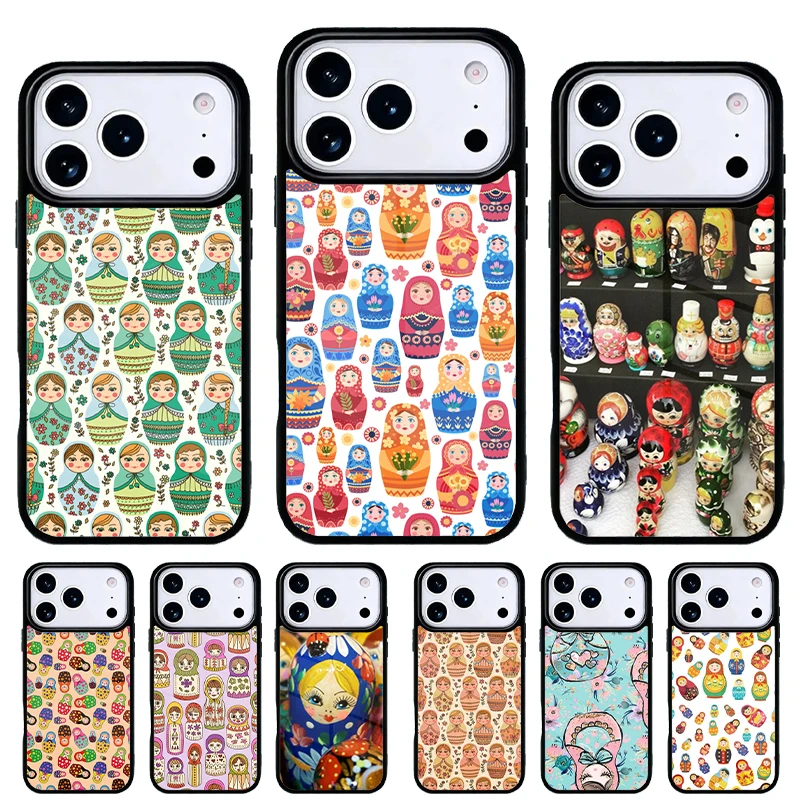 Funda iPhone Diseño Matryoshka – Carcasa Muñecas Rusas