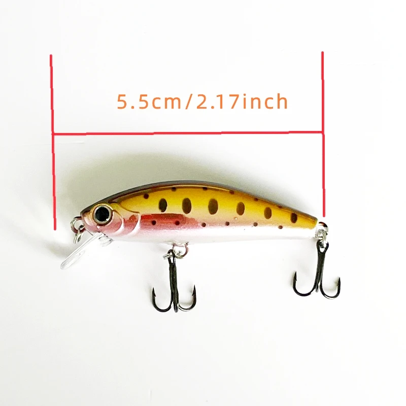 MEGAIMABASS minnow cebo duro para truchas en río Mino - imagen 3