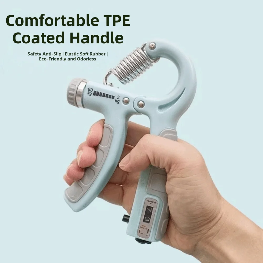 Entrenador de agarre con resistencia ajustable y contador - imagen 4