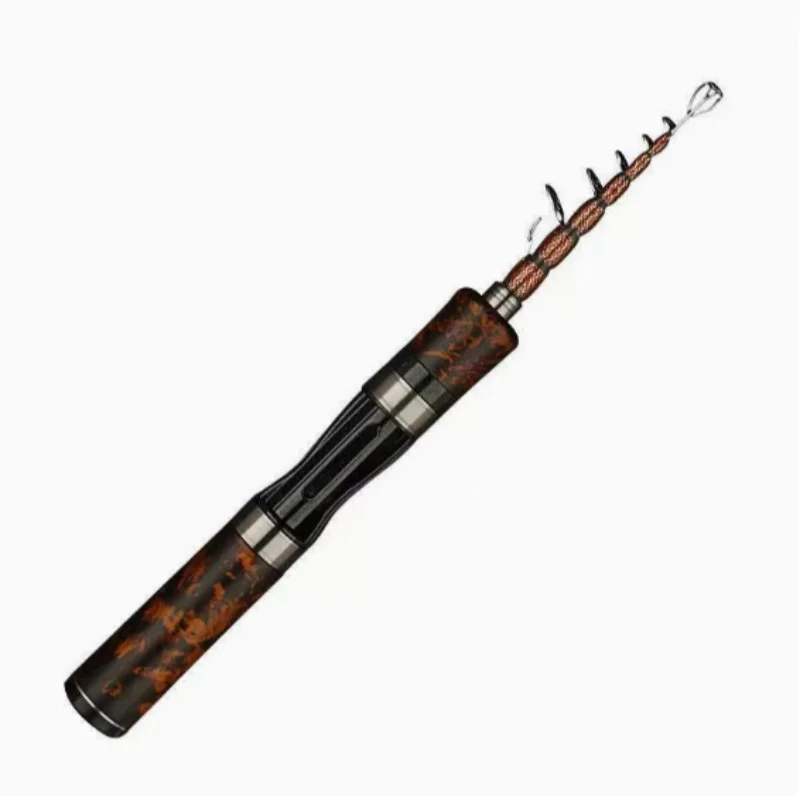 Caña telescópica carbono ultraligera para pesca de viaje - imagen 2