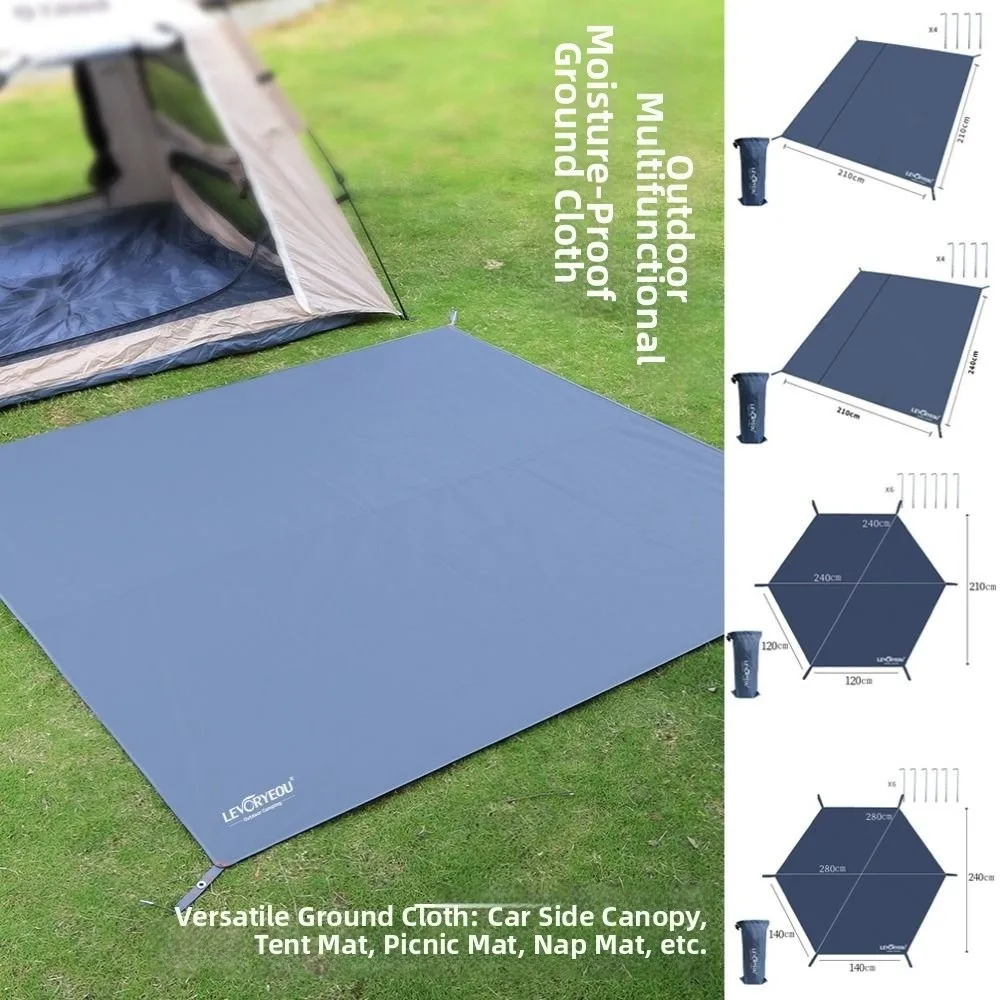 Lona impermeable ultraligera para suelo de tienda Oxford reforzada - imagen 3