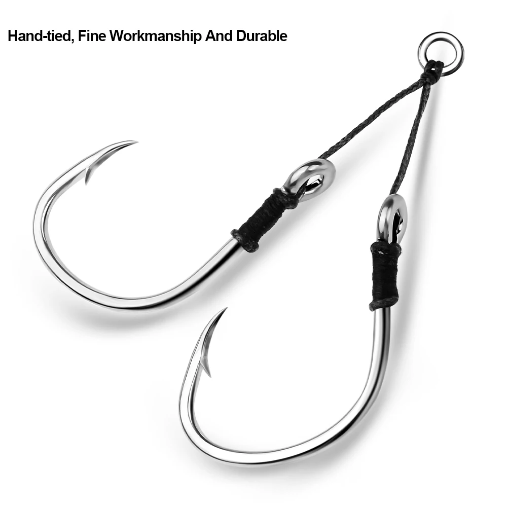 Anzuelos Jig Head Proberos de acero alto carbono con púas afiladas - imagen 4
