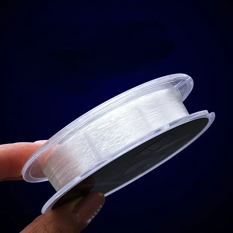 línea de pesca fibra carbono transparente invisible - imagen 4