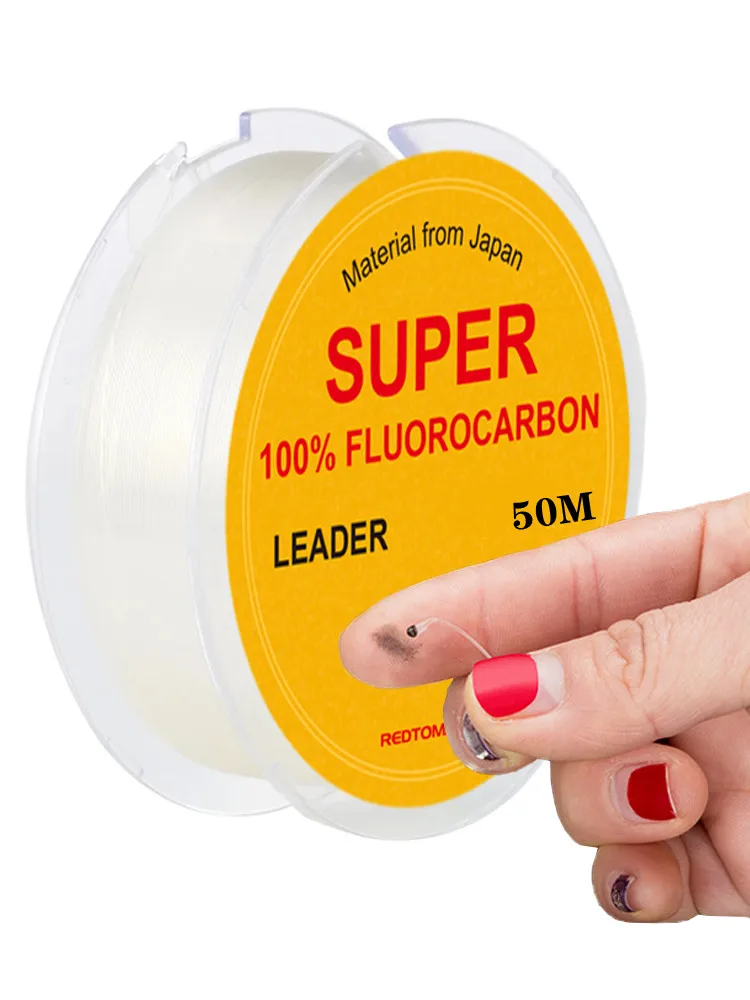 Línea Fluorocarbono Invisible 100% – Japonés para Carpa