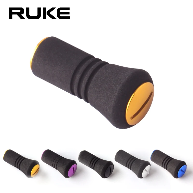 Manivela de carrete Ruke con perilla EVA, rodamientos y arandelas - imagen 2