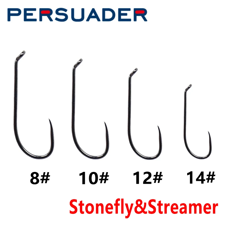 Anzuelos ninfa stonefly de mango largo KONA para streamer - imagen 5